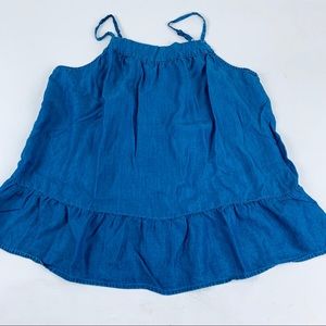 Old Navy Tank Top- Blue/Denim- Large